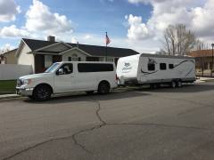 NV with 30' Travel Trailer