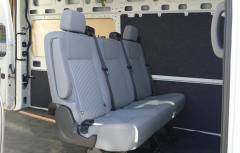 2nd row ford transit seats in NV 3500 high roof