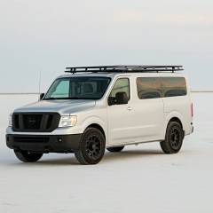 Nissan NV 4x4 conversions with Aluminess roof racks